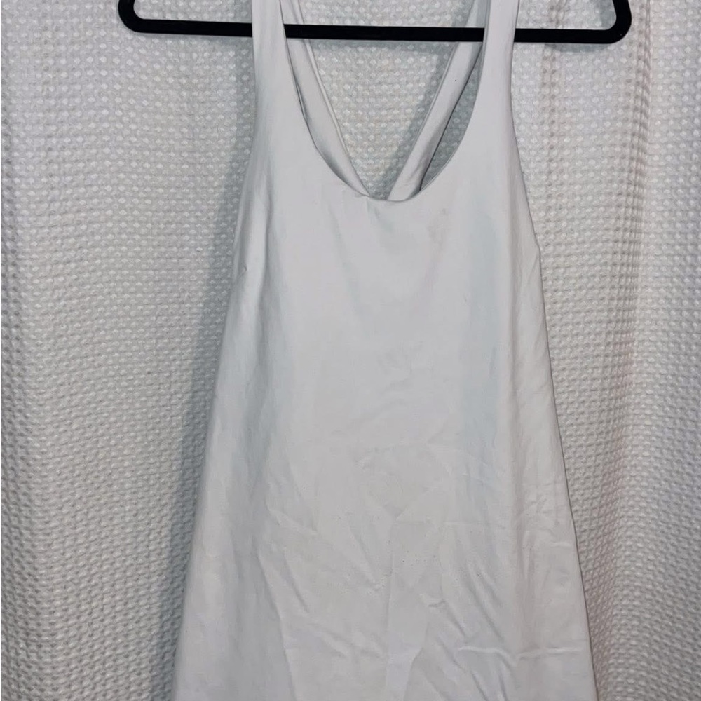 White Sleeveless Dress